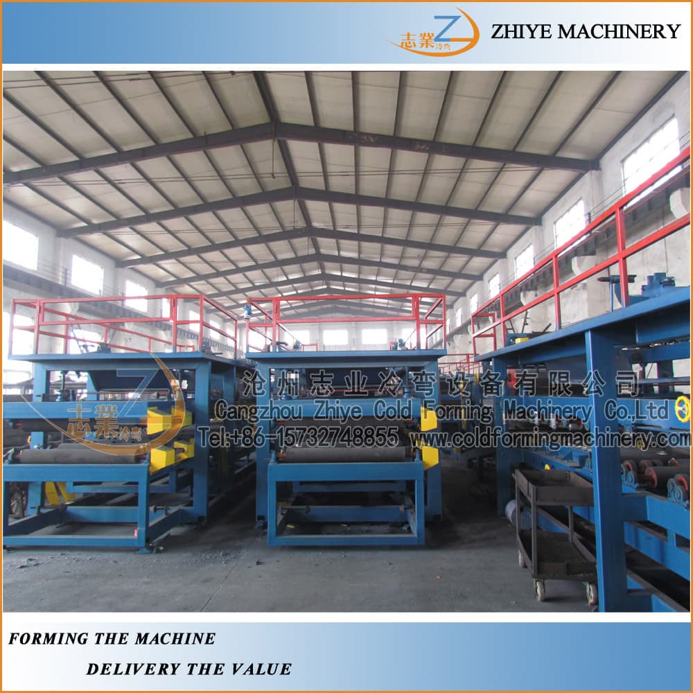 Sandwich Roof Panel Roll Forming Machine